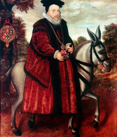 William Cecil, 1. baron Burghley 1520-1598, engelsk statsmann av Unbekannt
