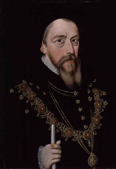 William Cecil, 1. baron Burghley 1521-1598, etter 1572 av Unbekannt