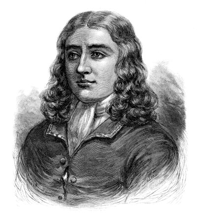 William Dampier , engelsk buccaneer, sjøkaptein, forfatter og vitenskapelig observatør, 1886 av Unbekannt