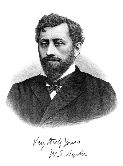 William Edward Ayrton 1847-1908, britisk fysiker, elektroingeniør og oppfinner, 1892 av Unbekannt