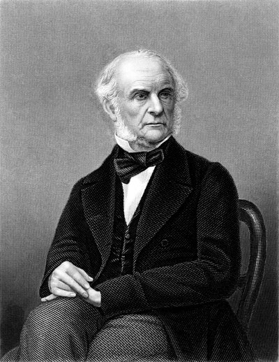 William Ewart Gladstone 1809-1898, britisk liberal statsmann, c1870 av Unbekannt