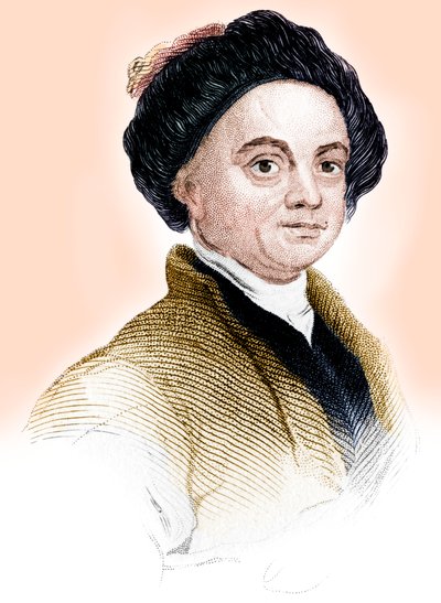 William Hogarth , engelsk maler, grafiker, satiriker og tegneserieskaper fra 1700-tallet, ca 1850 av Unbekannt