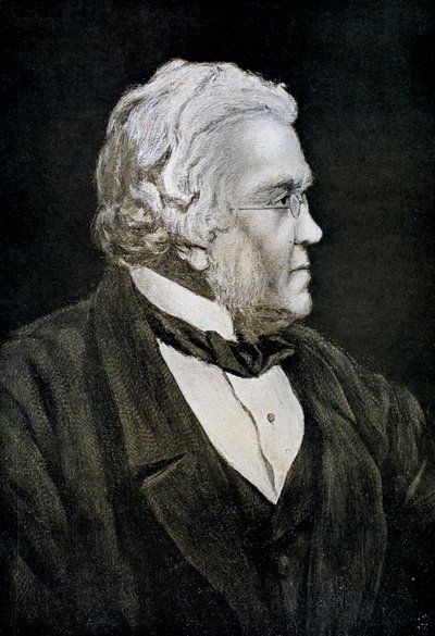 William Makepeace Thackeray , engelsk romanforfatter på 1800-tallet, 1911 av Unbekannt