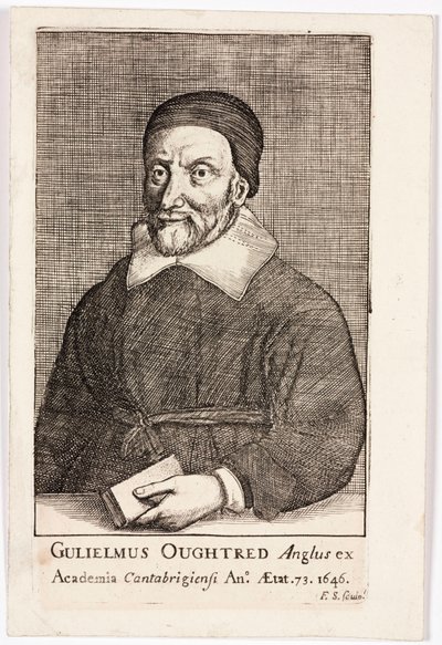 William Oughtred , engelsk matematiker av Unbekannt