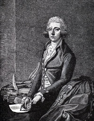 William Pitt den yngre. av Unbekannt