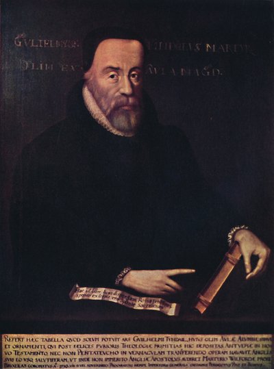 William Tyndale 1492-1536, ca. 1500-tallet, 1947 av Unbekannt