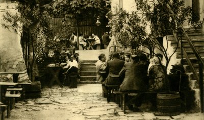Vingård i Grinzing, Wien, Østerrike, c1935. av Unbekannt