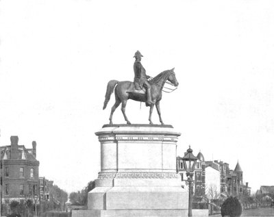 Winfield Scott-statuen, Washington DC, USA, c1900. av Unbekannt