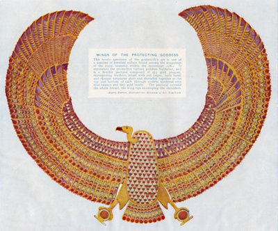 Wings of the Protecting Goddess, c1935 av Unbekannt