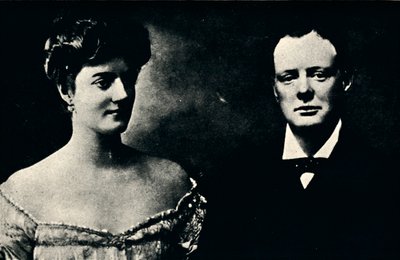Winston Churchills forlovelse, c1908, 1945. av Unbekannt