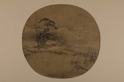Vinterlandskap, 1200-tallet. av Unbekannt