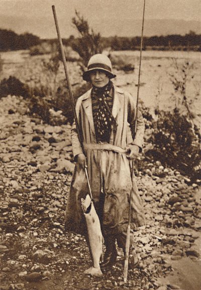 Med fangst ved Tokanu, New Zealand, c1927, 1937 av Unbekannt