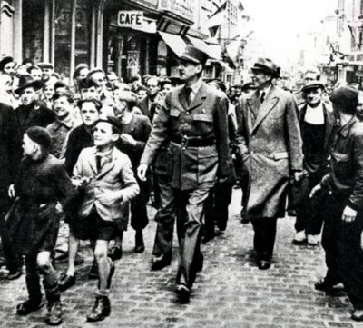 Andre verdenskrig: Frigjøring av Frankrike, 1944. av Unbekannt