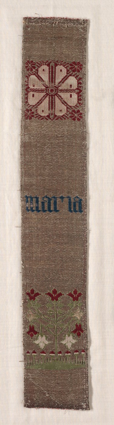Vevd bånd, 1300-1400-tallet. av Unbekannt