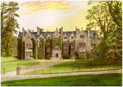 Wroxton Abbey, Oxfordshire, hjemmet til North-familien, c1880 av Unbekannt