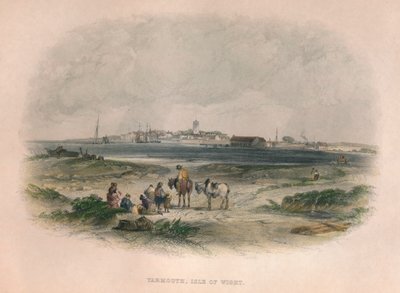 Yarmouth, Isle of Wight, 1800-tallet. av Unbekannt