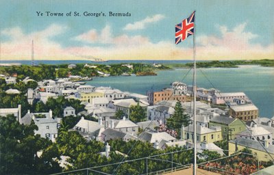 Ye Towne of St. Georges, Bermuda, tidlig på 1900-tallet. av Unbekannt