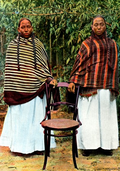 Unge Hova-kvinner, Madagaskar, slutten av 1800-tallet av Unbekannt