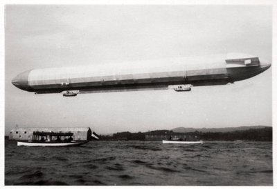 Zeppelin LZ3 luftbåren, Tyskland, c1906-1908 1933 av Unbekannt