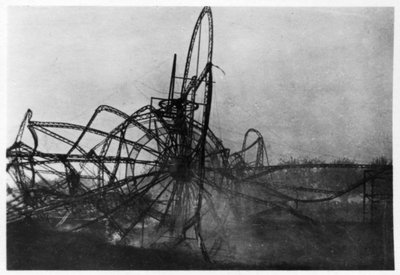 Zeppelin LZ4 etter Echterdingen-katastrofen, Tyskland, 1908 1933 av Unbekannt