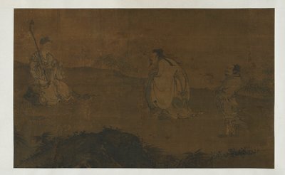 Zhongli Quan søker etter Dao, Ming-dynastiet, 1400-tallet. av Unbekannt