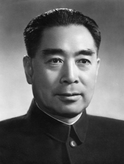 Zhou Enlai, første premier i Folkerepublikken Kina, ca 1950-tallet av Unbekannt