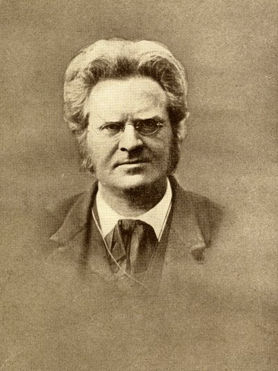 Bjørnstjerne Martinius Bjørnson (1832-1910) (bw-bilde) av Unbekannt Unbekannt