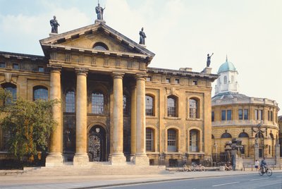 Clarendon Building, Oxford, bygget 1713 av Unbekannt Unbekannt