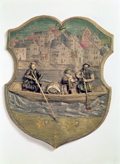 Brodert laugsymbol utført av Wolf Popp, Passau, ca. 1574-5 av Unbekannt Unbekannt