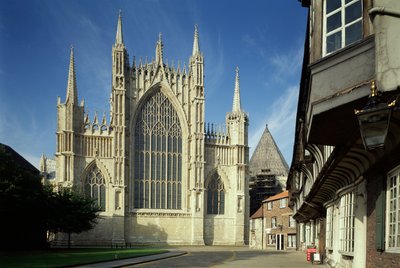 Utvendig utsikt over York Minster, Yorkshire av Unbekannt Unbekannt