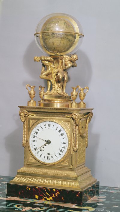 Geografisk klokke, av Matthew Boulton, 1771-72 av Unbekannt Unbekannt