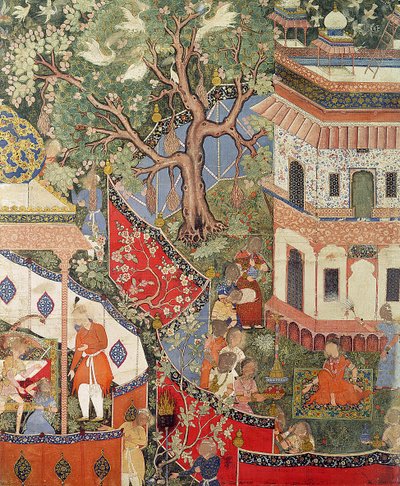 Rustam oppdager jenta som har forrådt sin kjærlighet til Mihr Afruz, fra 