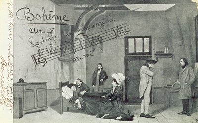 Scene fra akt IV av operaen 