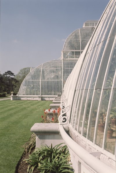 Del av Palm House, designet av Decimus Burton, 1800-81 av Unbekannt Unbekannt