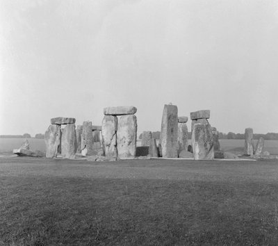 Stonehenge (bw-bilde) av Unbekannt Unbekannt