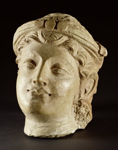 Stukkhode, Gandhara, 4. århundre e.Kr av Unbekannt Unbekannt