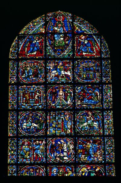 The Life of Christ, New Testament Cycle (øvre halvdel av vinduet) av Unbekannt Unbekannt