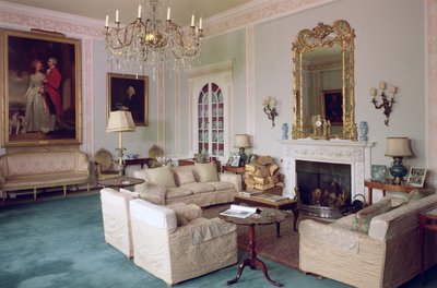 The Music Room, Sledmere House, Yorkshire av Unbekannt Unbekannt