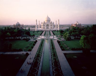 Taj Mahal designet av Ustad Ahmad Lahori av Unbekannt Unbekannt