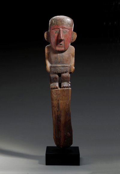 En figurtusj i Chimu-tre, ca. 1100-1400 av Unbekannt