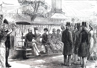 Eine Decauville-Schmalspurbahn von Unbekannt