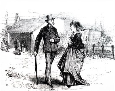 Et par utenfor. av Unbekannt