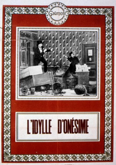Plakat for filmen The Idyll of Onesime 1912 av Unbekannt