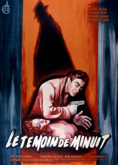 Filmplakat The Midnight Witness Dimitri Kirsanoff 1953 av Unbekannt