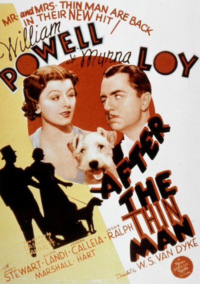 WsVandyke filmplakat The Slender Man fra 1934 av Unbekannt