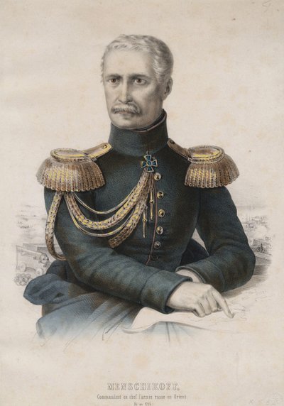 Alexandre Sergueievitch Menchikov - Prins Alexander Sergeyevich Menshikov av Unbekannt