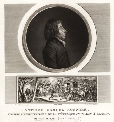Antoine Samuel Bonnier, fullmektig minister i Den franske republikk av Unbekannt