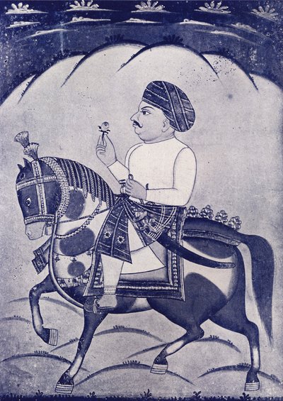 Bahadur Khan II; 1811-1840; Junagadh; Gujarat; India av Unbekannter Künstler