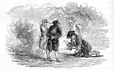 Benjamin Franklin under elektrisk eksperiment av Unbekannter Künstler