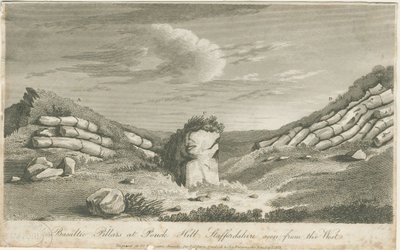 Bescot - Basaltiske søyler: gravering, og [c 1818] av Unbekannt